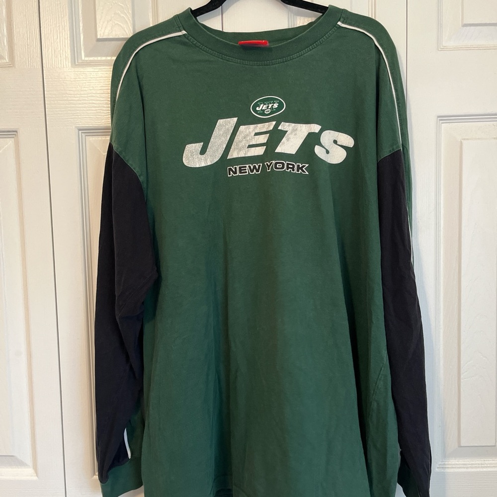 NFL Jets Longsleeve Shirt with Red Tag